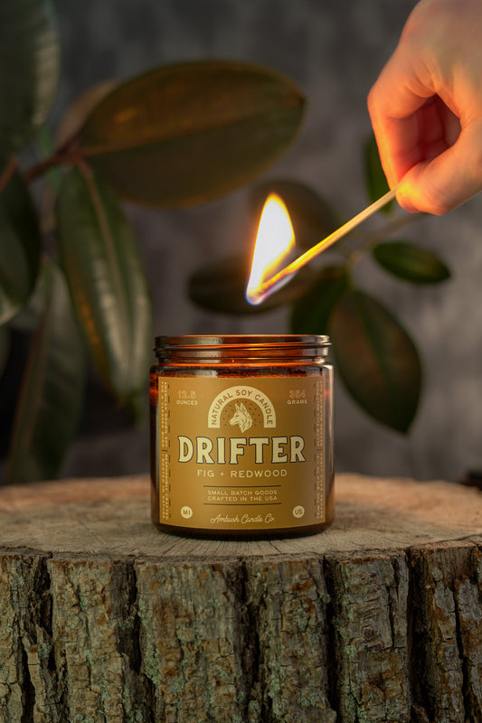 Drifter | Fig + Redwood Soy Candle