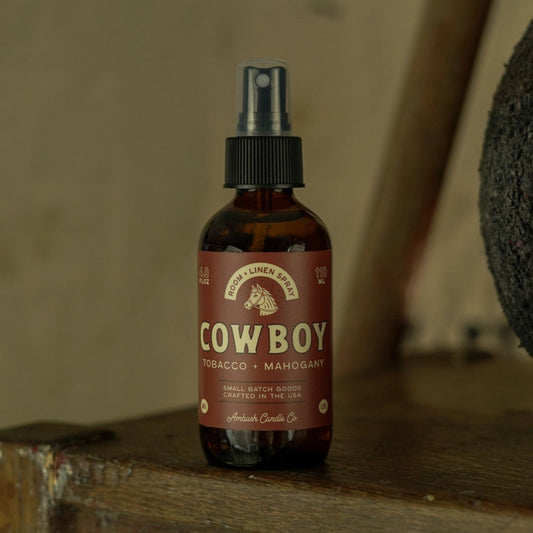 Cowboy | Tobacco + Mahogany Room Spray