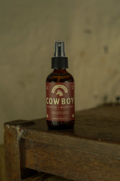 Cowboy | Tobacco + Mahogany Room Spray