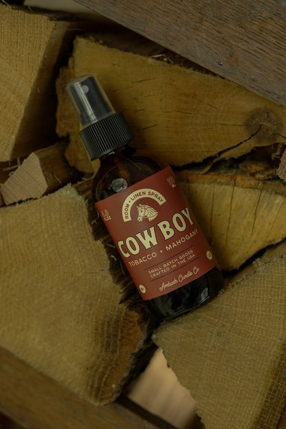 Cowboy | Tobacco + Mahogany Room Spray