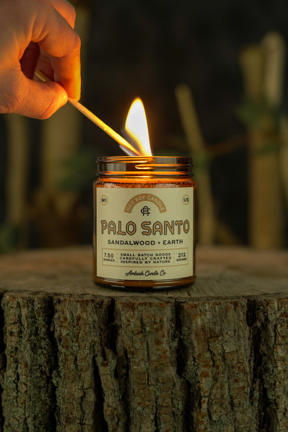 Palo Santo | Sandalwood + Earth Soy Candle
