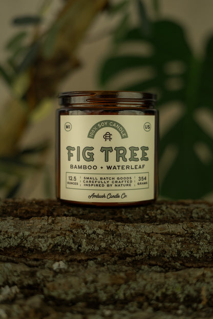 Fig Tree | Bamboo + Waterleaf Soy Candle