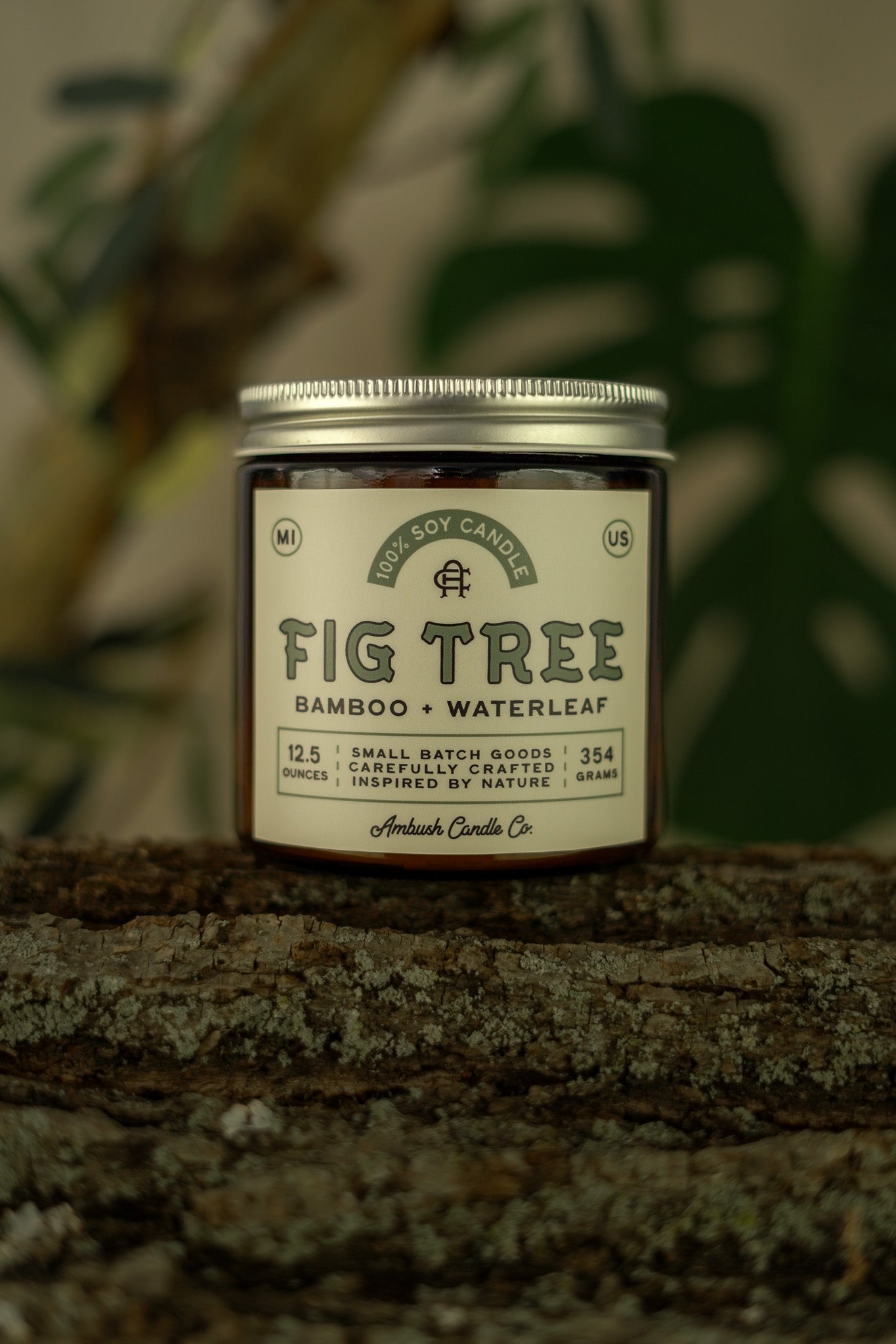 Fig Tree | Bamboo + Waterleaf Soy Candle