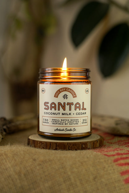 Santal | Coconut Milk + Cedar Soy Candle