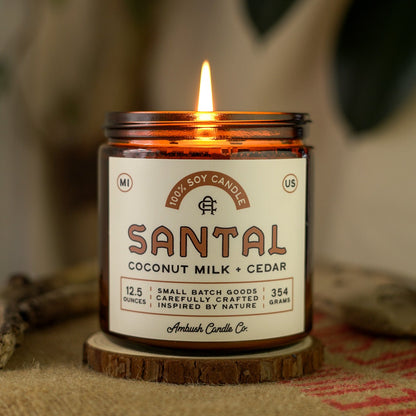 Santal | Coconut Milk + Cedar Soy Candle