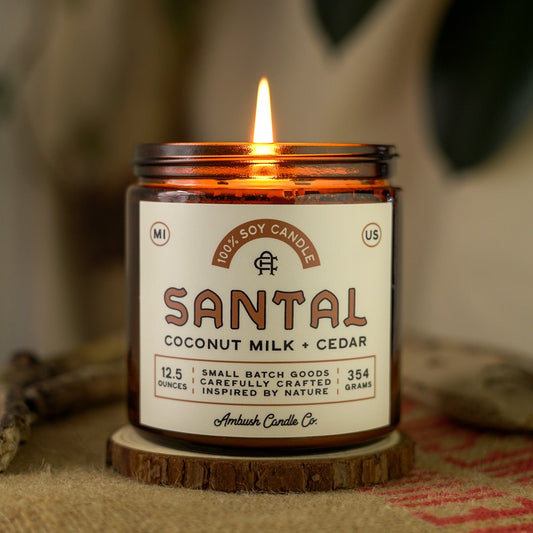 Santal | Coconut Milk + Cedar Soy Candle