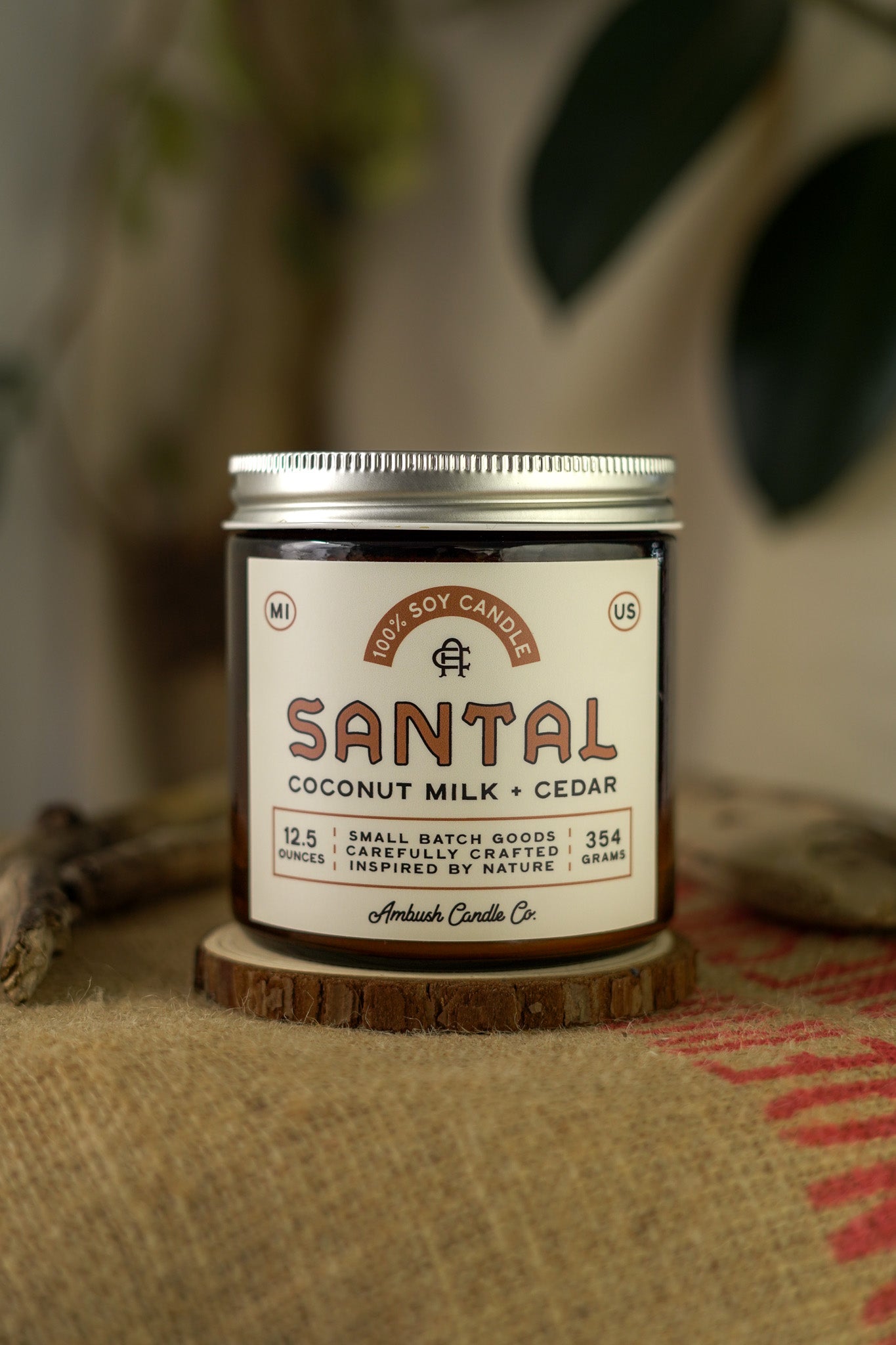 Santal | Coconut Milk + Cedar Soy Candle