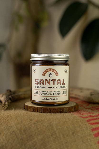 Santal | Coconut Milk + Cedar Soy Candle