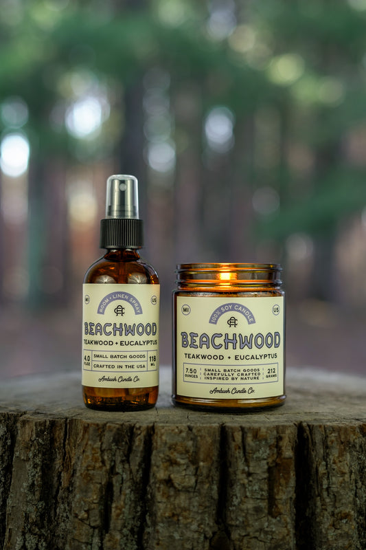 Beachwood | Teakwood + Eucalyptus Room Spray