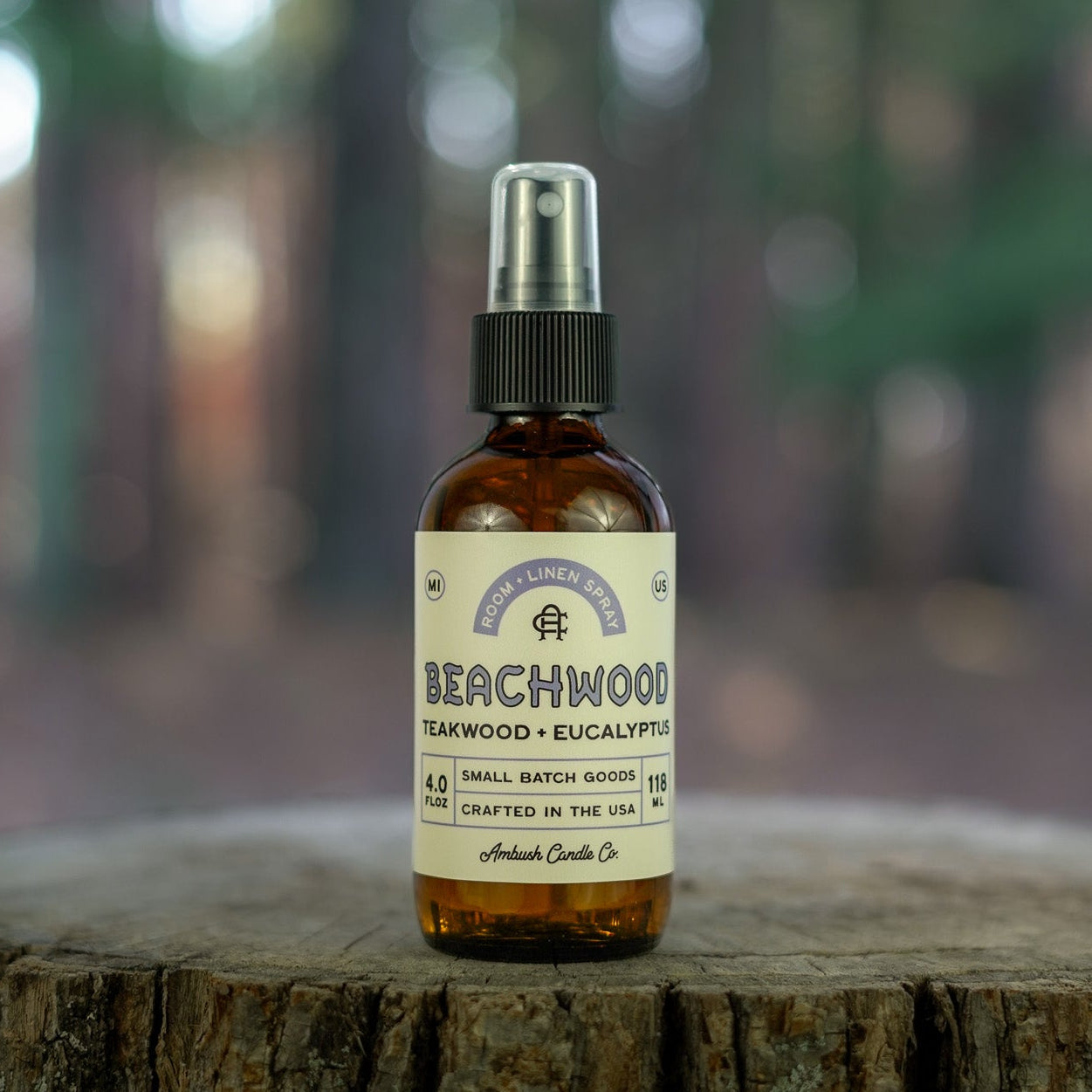 Beachwood | Teakwood + Eucalyptus Room Spray