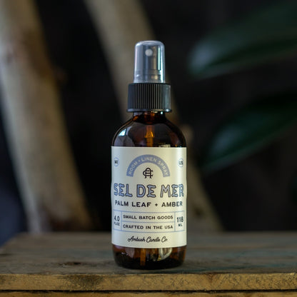Sel De Mer | Palm Leaf + Amber Room Spray