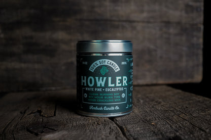 Howler | White Pine + Eucalyptus 14oz Soy Candle