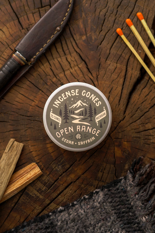 Open Range | Cedar + Saffron Incense
