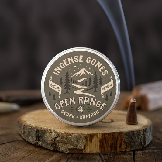 Open Range | Cedar + Saffron Incense