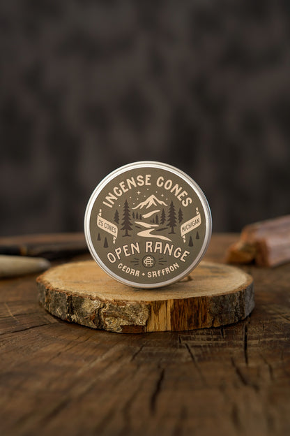 Open Range | Cedar + Saffron Incense