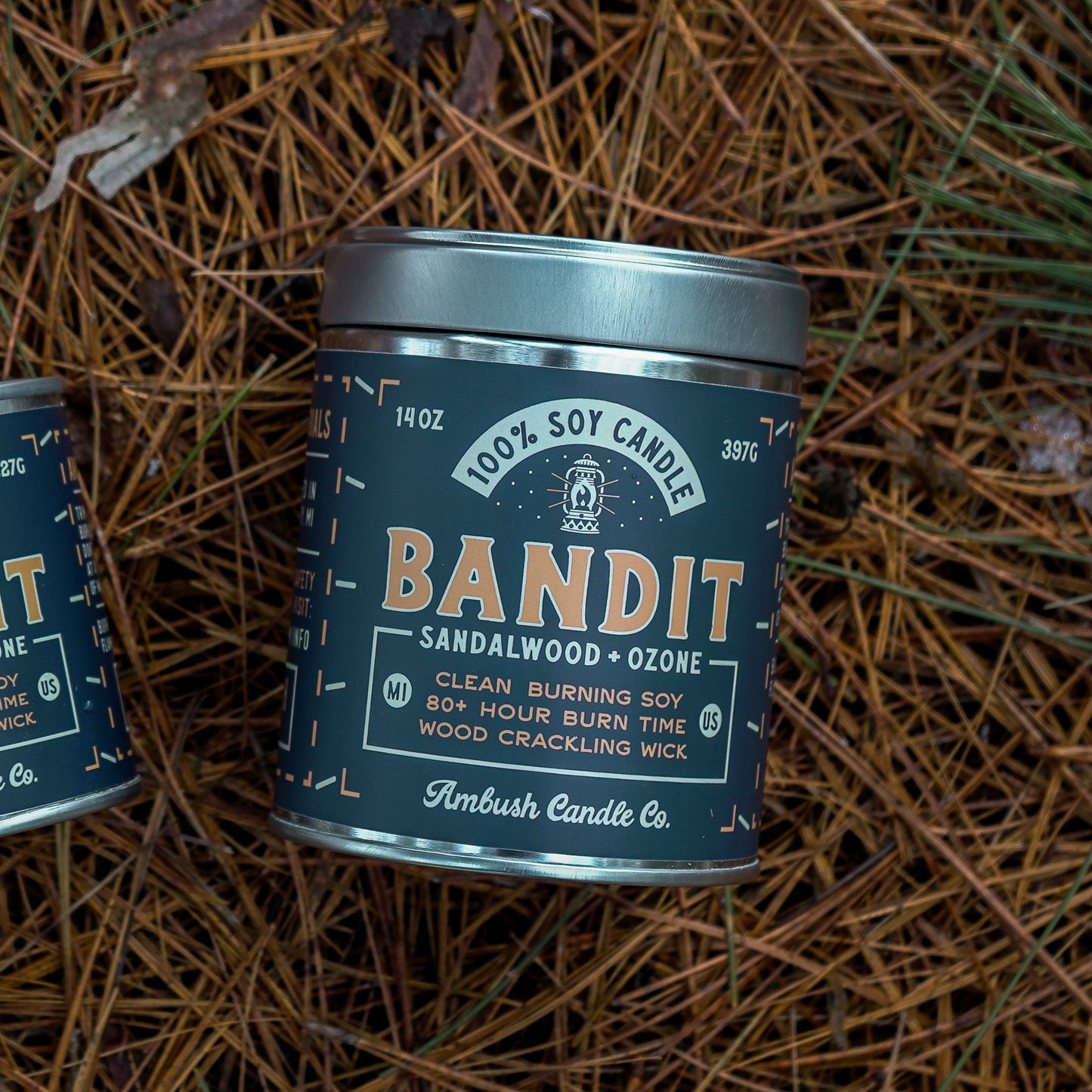 Bandit | Sandalwood + Ozone 14oz Soy Candle