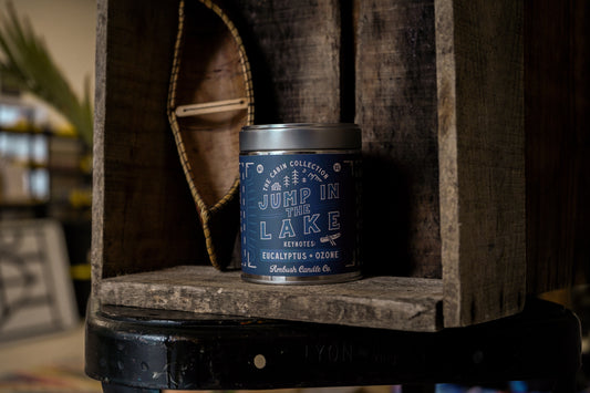Jump In The Lake | Eucalyptus + Ozone 14oz Soy Candle