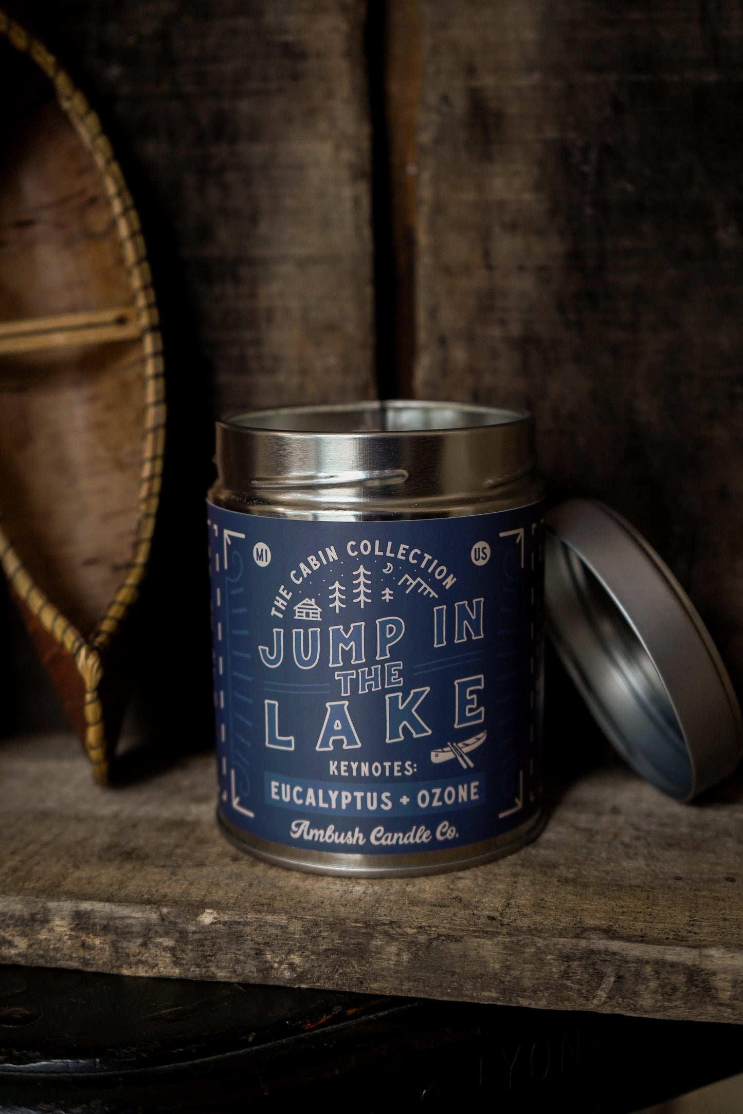 Jump In The Lake | Eucalyptus + Ozone 14oz Soy Candle