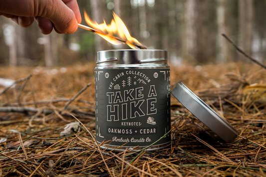 Take A Hike | Oakmoss + Cedar 14oz Soy Candle