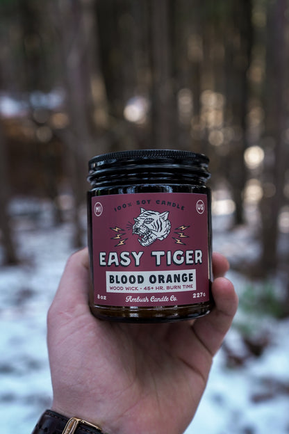 Easy Tiger | Blood Orange 8oz Soy Candle