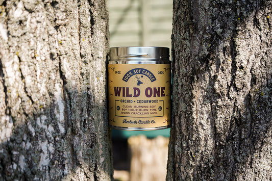 Wild One | Orchid + Cedarwood 14oz Soy Candle