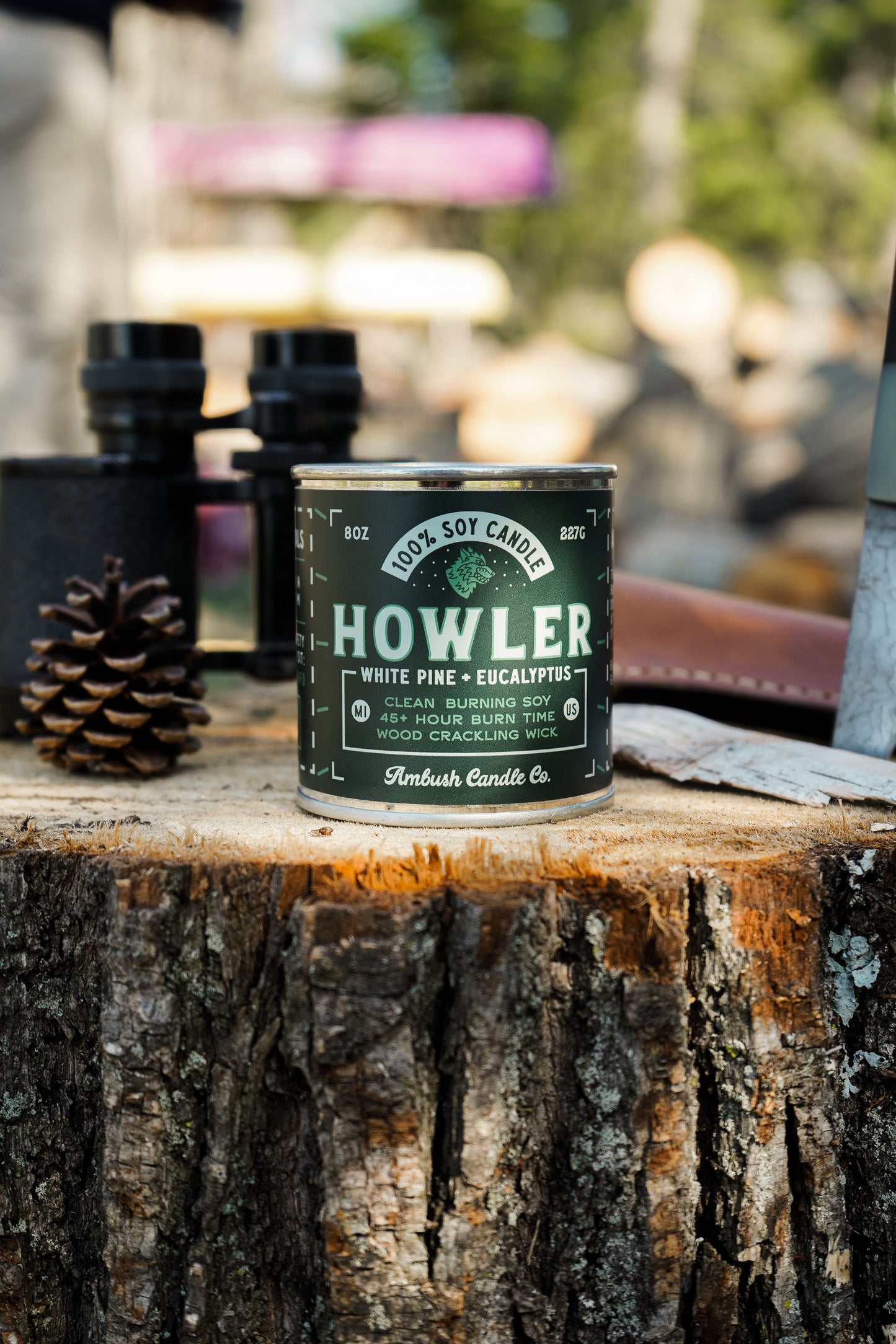 Howler | White Pine + Eucalyptus 8oz Soy Candle
