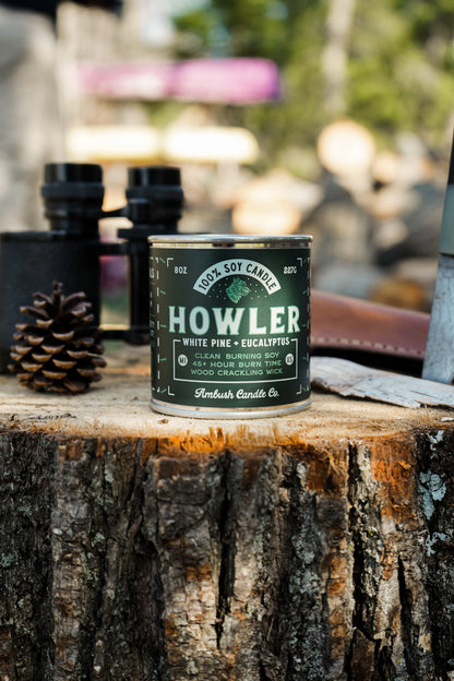 Howler | White Pine + Eucalyptus 8oz Soy Candle