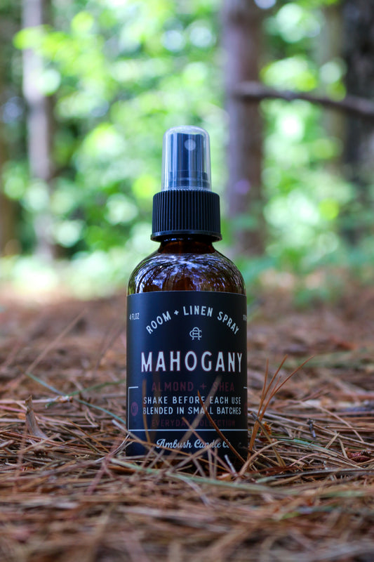Mahogany | Almond + Shea 4oz Room Spray