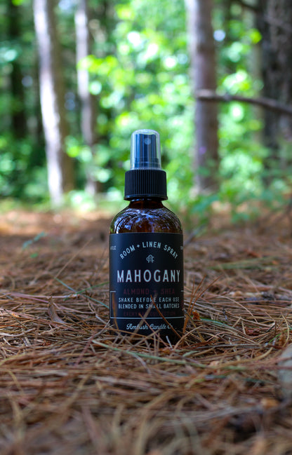 Mahogany | Almond + Shea 4oz Room Spray