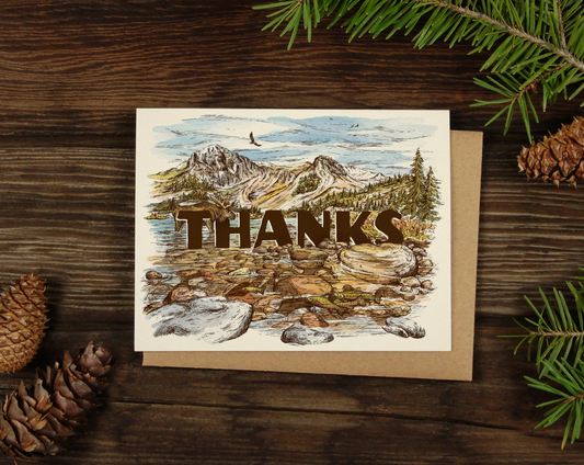 Thanks | Alpinecho Card