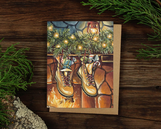 Hiker's Christmas | Alpinecho Card
