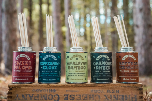 Oakmoss + Amber | Sage + Tonka Bean 5oz Reed Diffuser