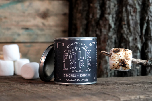 Folklore | S'mores + Embers 8oz Soy Candle