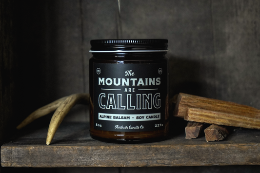 The Mountains Are Calling | Alpine Balsam 8oz Soy Candle