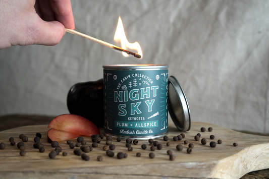 Night Sky | Plum + Allspice 8oz Soy Candle