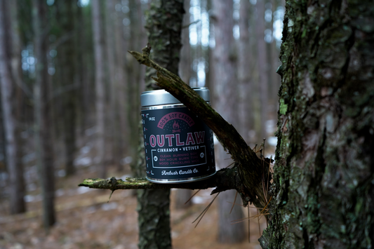 Outlaw | Cinnamon + Vetiver 14oz Soy Candle