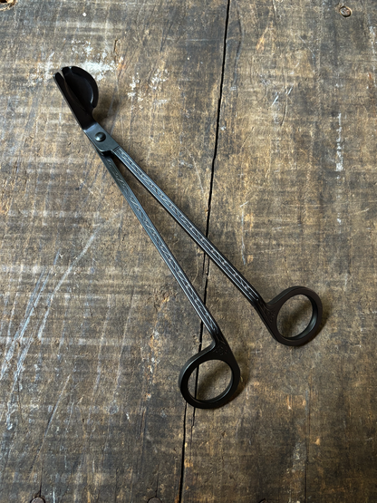 Engraved Stainless Steel Candle Wick Trimmers