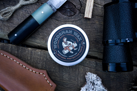 Woodsman Wax | Leather & Gear - 2oz Protective Paste